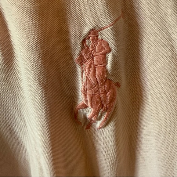 Ralph Lauren Pink Big Pony Polo Shirt Classic Style - Picture 2 of 6